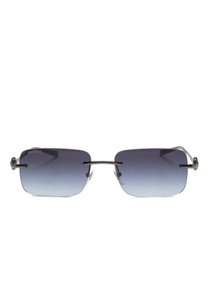 Gucci Eyewear rimless metal sunglasses - Black