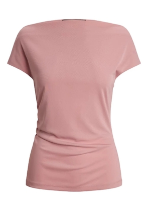 Lauren Ralph Lauren ruched T-shirt - Pink