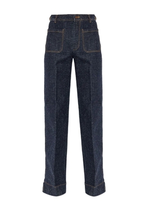 Victoria Beckham patch-pocket jeans - Blue