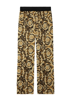 Versace Barocco jacquard track pants - Gold