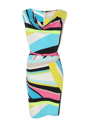 Calvin Klein Vintage printed dress - Blue