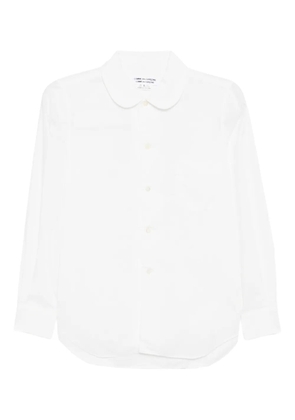 Comme Des Garçons Comme Des Garçons round-collar shirt - White