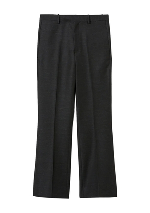 BITE Studios Credo bootcut wool-silk trousers - Black