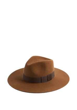 Nina Ricci wool fedora hat - Brown