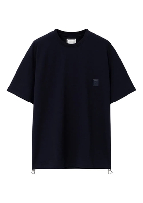 Wooyoungmi logo-patch T-shirt - Blue