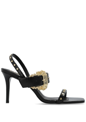 Versace Jeans Couture 85mm buckle-detail sandals - Black