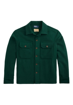 Polo Ralph Lauren wool elbow-patch shirt jacket - Green
