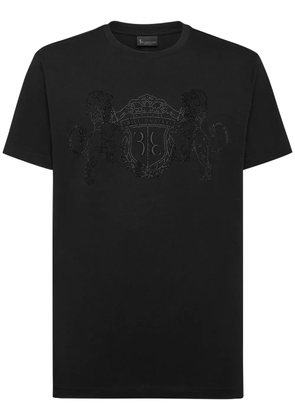 Billionaire logo-embellished cotton T-shirt - Black