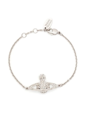 Vivienne Westwood mini bas relief chain bracelet - Silver