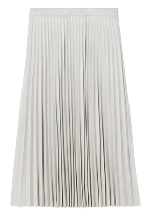 Proenza Schouler White Label faux-leather pleated skirt