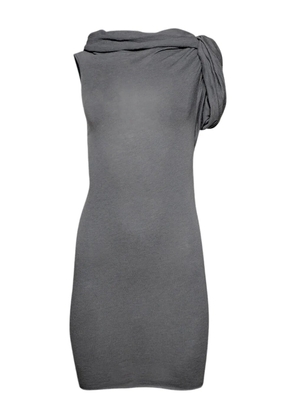 Rick Owens draped twist top - Grey