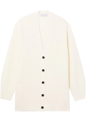 Proenza Schouler White Label long-length knitted cardigan - Neutrals