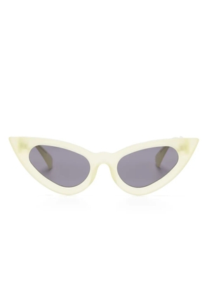 Kuboraum Y3 cat-eye sunglasses - Yellow