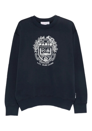 A.P.C. x Marc Jacobs crest-print sweatshirt - Blue