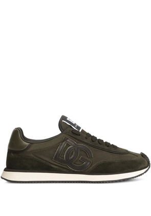 Dolce & Gabbana logo-appliqué sneakers - Green