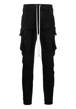 Rick Owens DRKSHDW Mastodon drawstring slim-fit trousers - Black