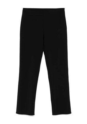 Róhe cigarette scuba trousers - Black