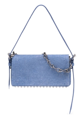 Alexander Wang embossed chain ricco shoulder bag - Blue