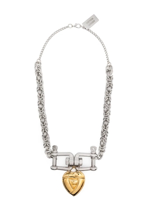 Chopova Lowena heart-pendant necklace - Silver