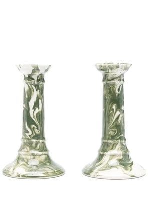 The Conran Shop Wardour candle holders (set of two) - Grey