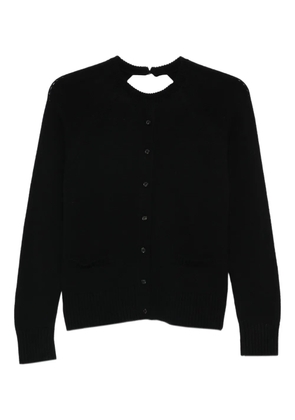 Cordera cutout cardigan - Black