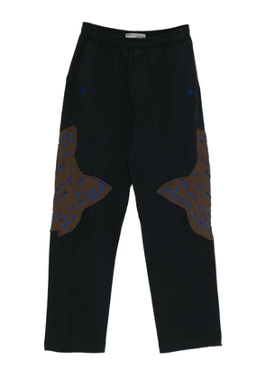 Fox Racing Labs perforated appliqué track pants - Blue
