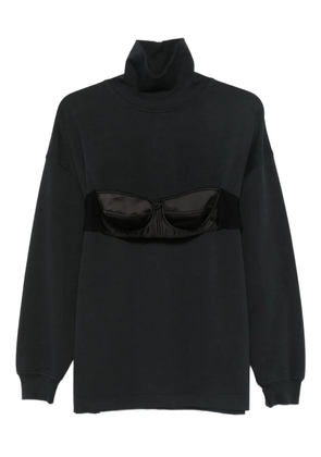 Vaquera turtleneck sweatshirt - Black