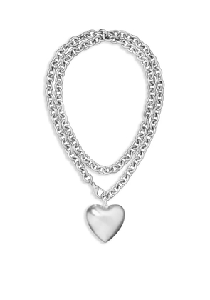 Roxanne Assoulin The Puffy Heart necklace - Silver