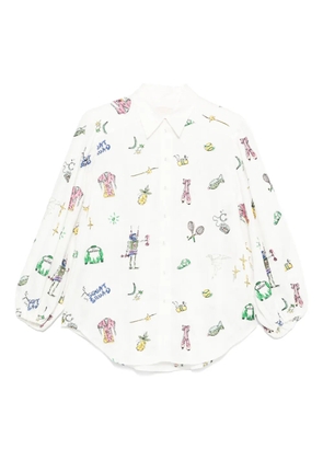 ALEMAIS long sleeve shirt - Neutrals