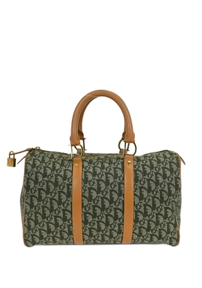 Christian Dior Pre-Owned 2001 trotter-canvas tote bag - Green