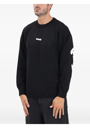 DISCLAIMER crew-neck sweater - Black