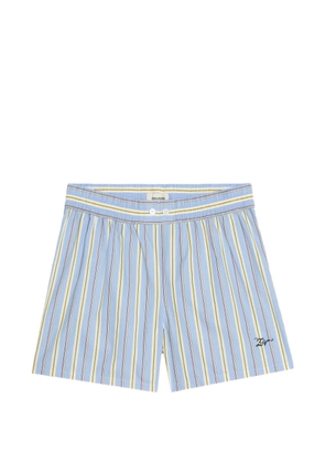 Zadig&Voltaire striped logo shorts - Blue