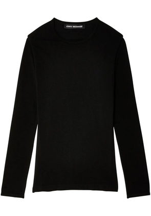 Junya Watanabe long-sleeve T-shirt - Black