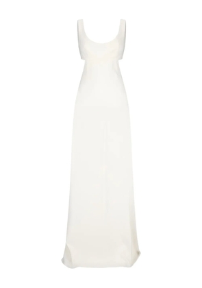 Max Mara Pinco cut-out maxi dress - White