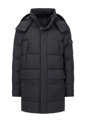 Boggi Milano hooded padded jacket - Black
