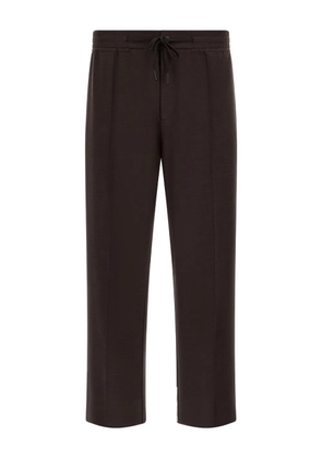 Boggi Milano drawstring track pants - Brown