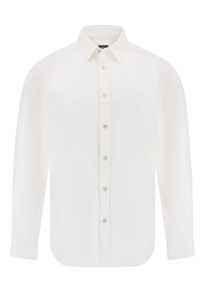 Boggi Milano oxford cotton shirt - Neutrals