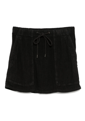 James Perse linen blend utility skirt - Black