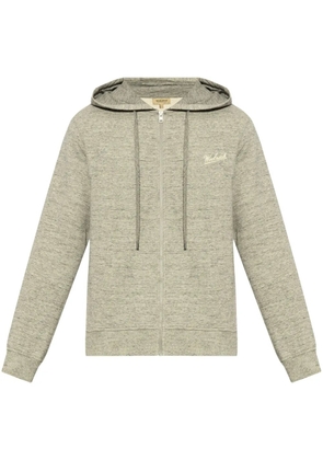 Woolrich logo-print hoodie - Grey