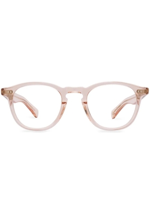Garrett Leight x Andre Saraiva round-frame glasses - Pink