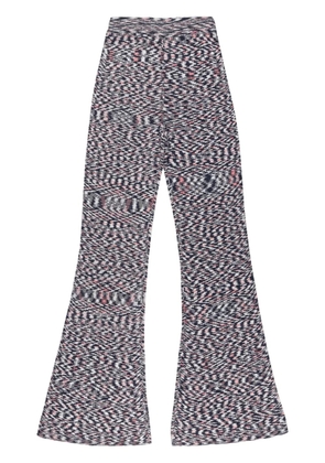 Missoni printed flared trousers - Black