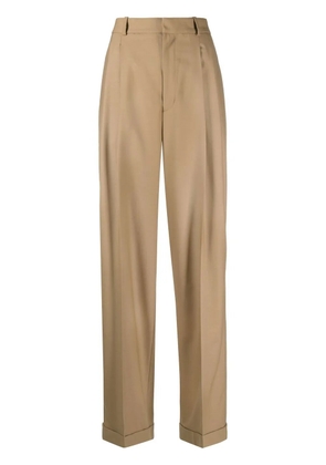 Polo Ralph Lauren stretch-wool straight-leg trousers - Brown
