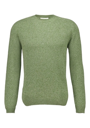 Boglioli speckled crew-neck sweater - Green