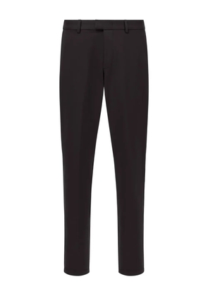 Boggi Milano logo-patch trousers - Black