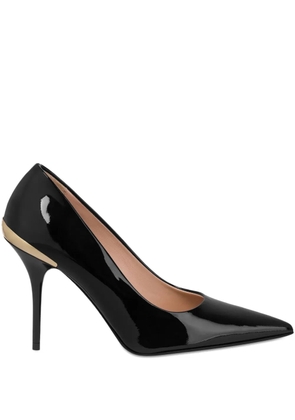 Love Moschino patent leather stiletto pumps - Black