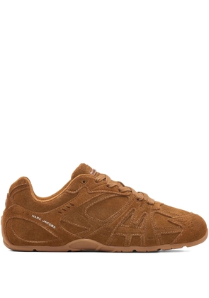 Marc Jacobs lace-up panelled sneakers - Brown
