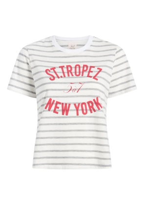 Cinq A Sept St Tropez t-shirt - White