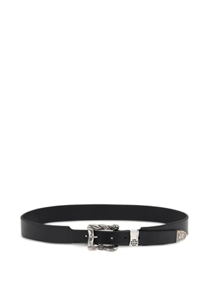Enfants Riches Déprimés decorative buckle belt - Black