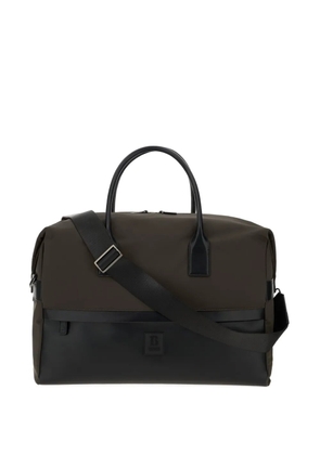 Boggi Milano panelled holdall - Green