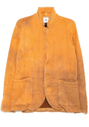 Stain Shade cotton blazer - Orange